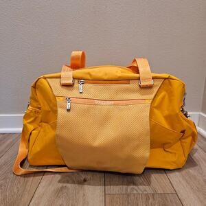 NWOT Baggallini Yellow Diaper Duffle Bag